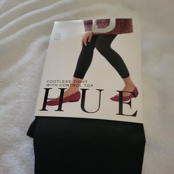 Hue FootlessTight with Control Top Size 2 (new with tags) - Picture 1 of 2
